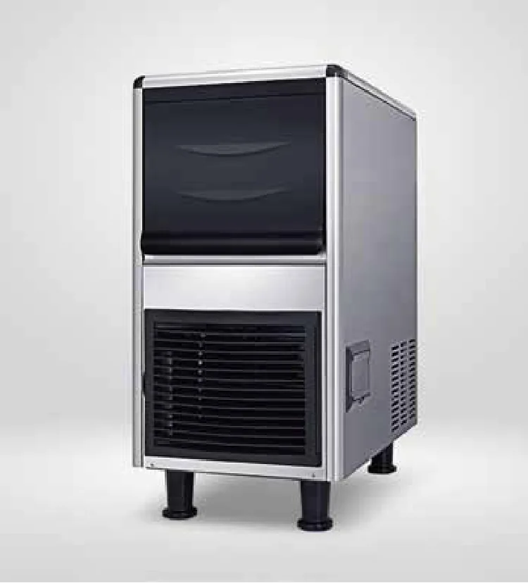 HD-220B ice dispenser bin, larger stainless steel cabinet on adjustable legs