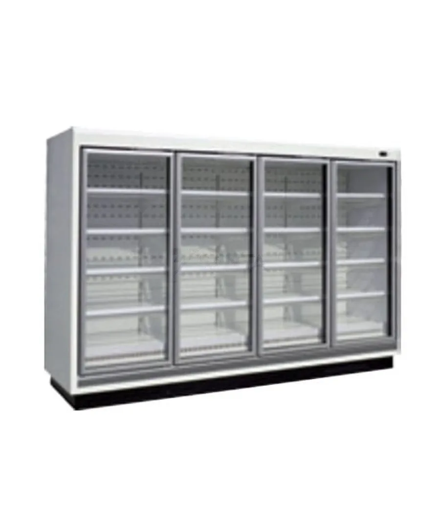Multideck-Remote 918mm Depth Freezer Triple Glass Door