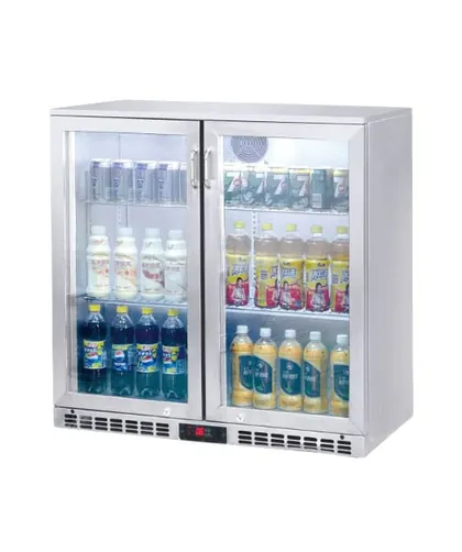 Backbar Fan Cooling with Stainless Steel Body