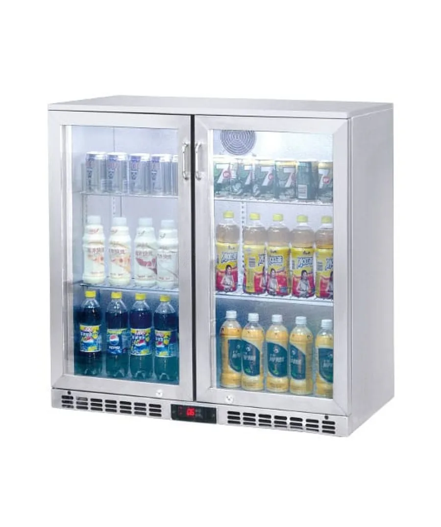 Backbar Fan Cooling with Stainless Steel Body