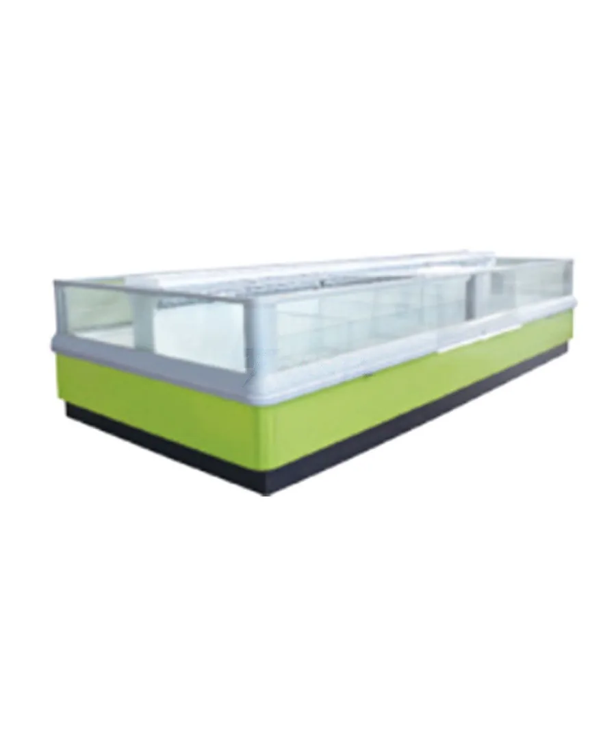 sland Freezer Double Circular Arc