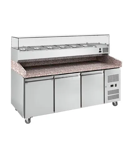Counter Ventilated Pizza Counter view 2