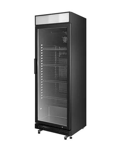 vertical beverage cooler view 2