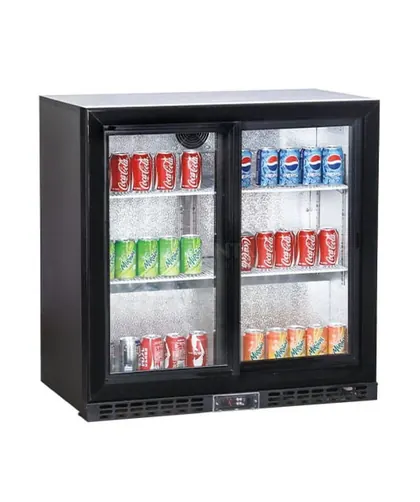 Backbar (Short Version) Fan Cooling with Sliding Door view 2