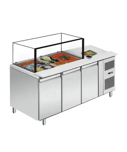 Counter Ventilated Top GN-3100SALSQ view 1