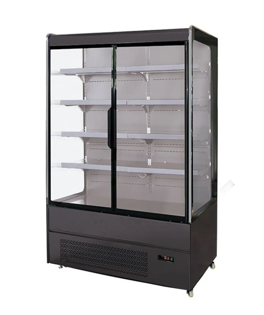 Multideck-Plug In 787mm Depth With Double Glass Door And None Frame